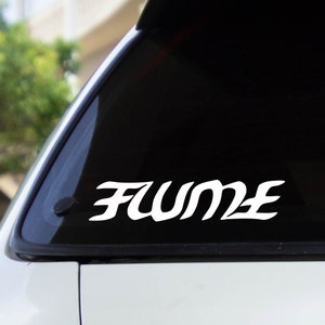 Flume Decal Sticker / Multiple Colors