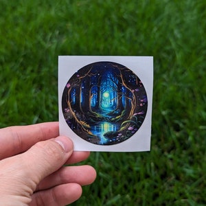 Fantasy Forest 2.5&quot; Waterproof Sticker