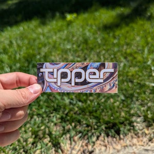 Tipper 4&quot; Waterproof Sticker