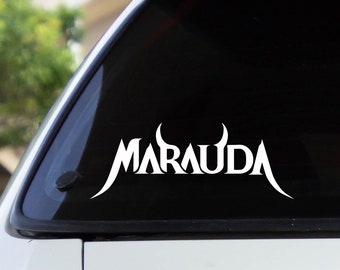 Marauda Decal Sticker / Multiple Colors