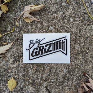 Big Grizmatik 3.5&quot; Waterproof Sticker