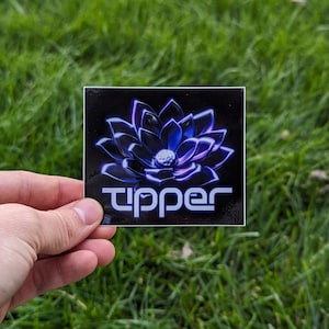 Tipper 3.5&quot; Waterproof Sticker