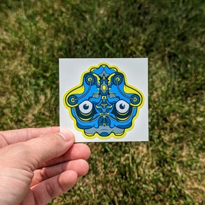 Cyborg Robot 3&quot; Waterproof Sticker