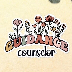 Guidance Counselor Sticker, Guidance Counselor Gifts, Gift For Guidance Counselor, School Counselor Stickers, School Counselor Gift