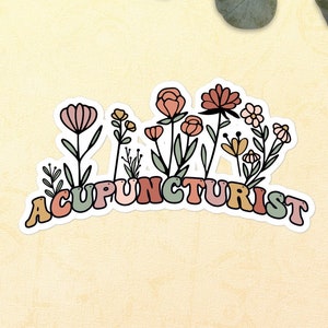 Akupunkteur-Aufkleber, Akupunkteur-Geschenk, Akupunkteur-Abschlussgeschenk, Akupunkteur-Absolvent, Akupunktur-Aufkleber, Akupunktur-Geschenk