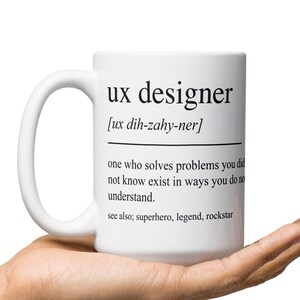 Ux Designer Gift, Ux Designer Mug, Gift For Ux Designer, Custom Ux Designer Gift, Ux Designer Coffee Cup, Personalized Ux Designer Gift