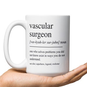 Vascular Surgeon Gift, Funny Vascular Surgeon Mug, Vascular Surgeon Graduation Gifts, Vascular Surgeon Graduate, Vascular Surgeon Student