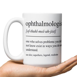 Ophthalmologist Gift, Ophthalmologist Mug, Gift For Ophthalmologist, Ophthalmology Gifts, Ophthalmologist Graduation Gift, Ophthalmology Mug