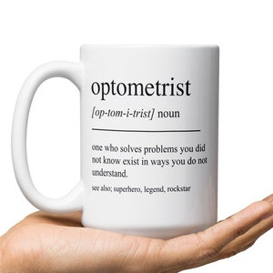 Personalized Optometrist Gift, Funny Optometrist Mug, Optometry Graduation Gift, Optometrist Graduate, Optometrist Graduation Gift Ideas