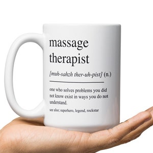 Massage Therapist Gift, Massage Therapist Mug, Massage Therapist Coffee Cup, Massage Therapist Graduation Gift, Masseuse