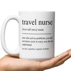 Travel Nurse Gift, Travel Nurse Mug, Travel Nurse Graduation Gifts, Travel Nurse Graduate, Travel Nurse Coffee Cup, Travel Nurse Student