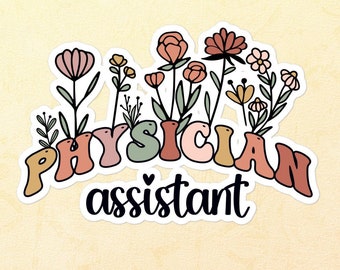 Physician Assistant Stickers, Physician Assistant Gifts, Physician Assistant Graduation Gift, Pa Sticker, Pa Gift, Pa Graduation Gift