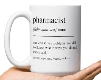 Personalized Pharmacist Gift, Funny Pharmacist Mug, Pharmacy Graduation Gift, Pharmacist Graduate, Pharmacist Graduation Gift Ideas