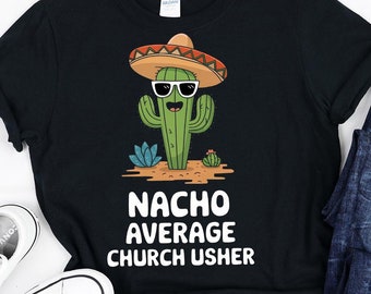 Regalo per usciere della chiesa, maglietta per usciere della chiesa, maglietta per usciere della chiesa, regali per usciere della chiesa, regalo per pensionamento di usciere della chiesa