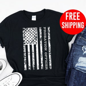 Probation Officer / Shirt / Tank / Hoodie / Probation Officer Shirt / Probation Officer Gifts / Thin Gray Line / Thin Grey Line Shirt