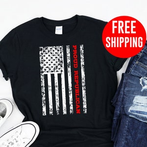 Trotse Republikein / Shirt / Tank / Hoodie / Republikeins Shirt / Republikeins tshirt / Republikeinse geschenken / Republikeinse Tank Top / Republikeinse Tank