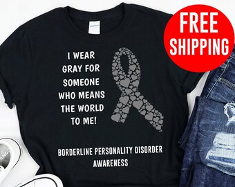Borderline Personality Disorder / Shirt / Tank Top / Hoodie / Kids / Personality Disorder / Bpd / Bpd Shirt / Bpd Awareness / Bpd Tshirt