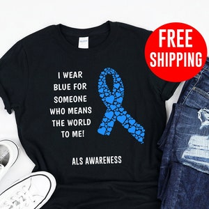 Als / Shirt / Tank Top / Hoodie / Kids / Lou Gehrig&#39;s Disease / Als Disease / Als Awareness / Lou Gehrigs Disease Shirt / Als Gift