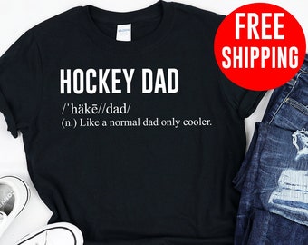 Hockey Papa / Shirt / Tank / Hoodie / Hockey Papa Geschenk / Hockey Dad Tshirt / Hockey Dad Hoodie / Vatertagsgeschenk / Vatertagsshirt