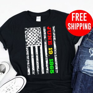 Juneteenth / Shirt / Tank Top / Hoodie / Freedom Day Shirt / Juneteenth Tshirt / Black History Shirt / Black History Month  Shirt