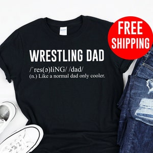 Wrestling Dad / Shirt / Tank / Hoodie / Wrestling Dad Gift / Wrestling Dad Tshirt / Wrestling Dad Hoodie / Fathers Day Gift / Gifts For Dad