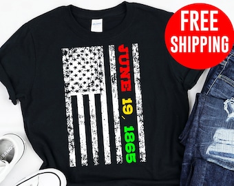 Juneteenth / Shirt / Tank Top / Hoodie / Freedom Day Shirt / Juneteenth Tshirt / Black History Shirt / Black History Month  Shirt