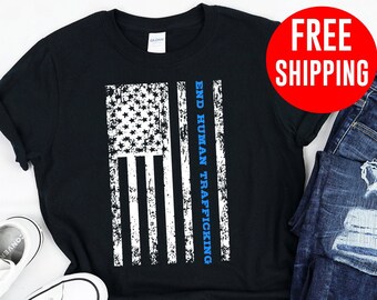 Poner fin a la trata de personas / Camisa / Tanque / Sudadera con capucha / Camisa de trata de personas / Camiseta de trata de personas / Conciencia sobre la trata de personas