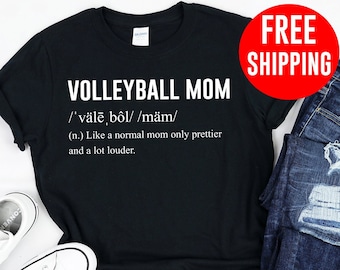 Volleyball Mama Shirt, Volleyball Mama Geschenk, Volleyball Spieler, Game Day Shirt, Lustiges Volleyball Shirt, Muttertag Geschenk, Volleyball Liebhaber