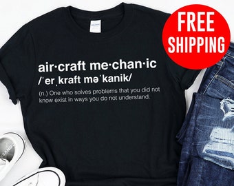 Aircraft Mechanic / Shirt / Tank Top / Hoodie / Aircraft Mechanic Shirt / Aircraft Mechanic Tshirt / Aircraft Mechanic Gift