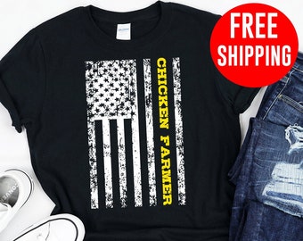 Chicken Farmer / Shirt / Tank Top / Hoodie / Chicken Farmer Shirt /  Chicken Farmer Tshirt / Chicken Farmer Gift