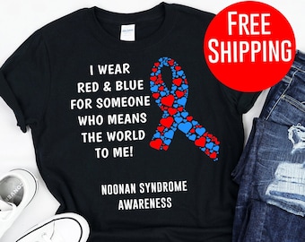 Noonan Syndrome / Shirt / Tank Top / Hoodie / Noonan Syndrome Tshirt / Noonans Syndrome / Noonan's Syndrome / Noonan Syndrome Awareness