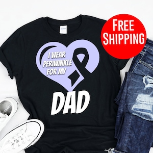 Esophageal Shirt - I Wear Periwinkle For My Dad