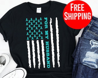 Ptsd Awareness, (UNISEX) Ptsd Awareness Shirt, Ptsd Shirt, Ptsd Awareness Tshirt, Ptsd Tshirt, For My Husband, Military Wife