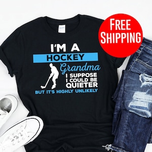 Hockey Grandma, Hockey Grandma Shirt, Hockey Grandma Gift, Hockey Grandma Top, Hockey Grandma Tee, Hockey Gifts, Hockey Gift, Hockey Shirt