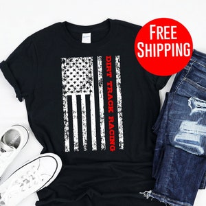 Dirt Track Racing / Shirt / Tank Top / Hoodie / Drag Racing, Dirt Bike, Racing Shirt, Biker Shirt, Racing Tee, Race Shirt, Racing T-Shirt