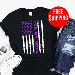 Alzheimers / Alzheimers Shirt / Alzheimers Tshirt / Alzheimers Awareness / Alzheimers Disease / Alzheimer Awareness / For My Wife