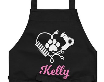 Waterproof grooming apron top