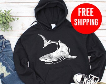 Shark sweatshirt hoodie Clearance