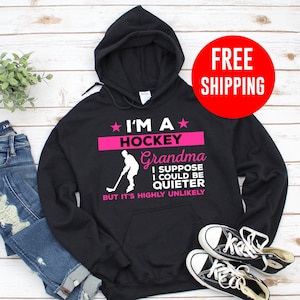 Hockey Grandma, Hockey Grandma Hoodie, Hockey Hoodie, Hockey Gifts, Hockey Sweatshirt, Hockey Grandma Gifts, Hockey Gifts