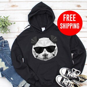 Panda hoodie mens clearance