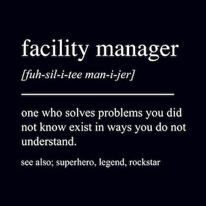 Facility Manager Png File, Facility Manager Tshirt Design, Facility Manager Tumbler Design, Facility Manager Mug Design, Digital Download