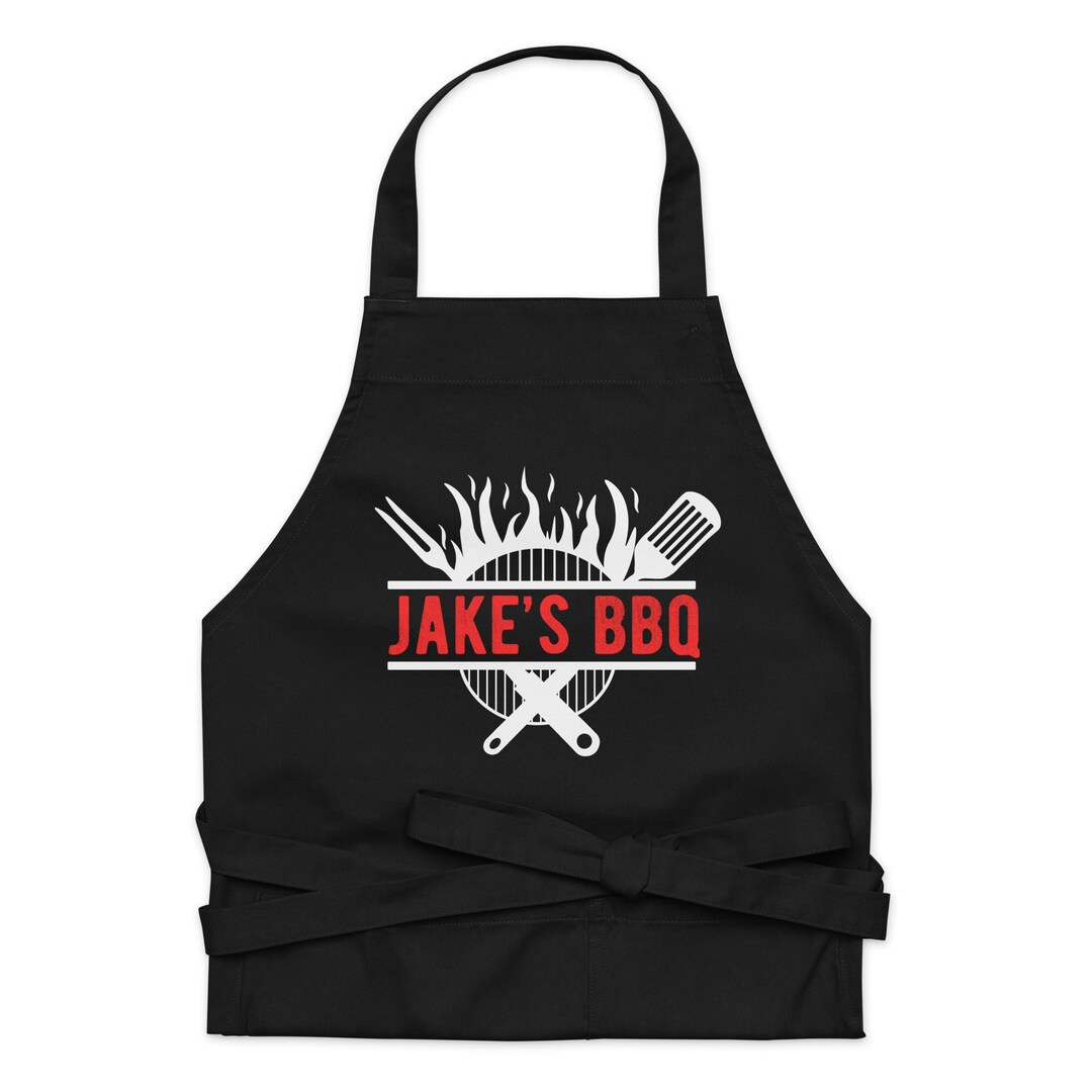 Personalized Bbq Apron for Men Bbq Apron Dad Grilling Apron Etsy Australia