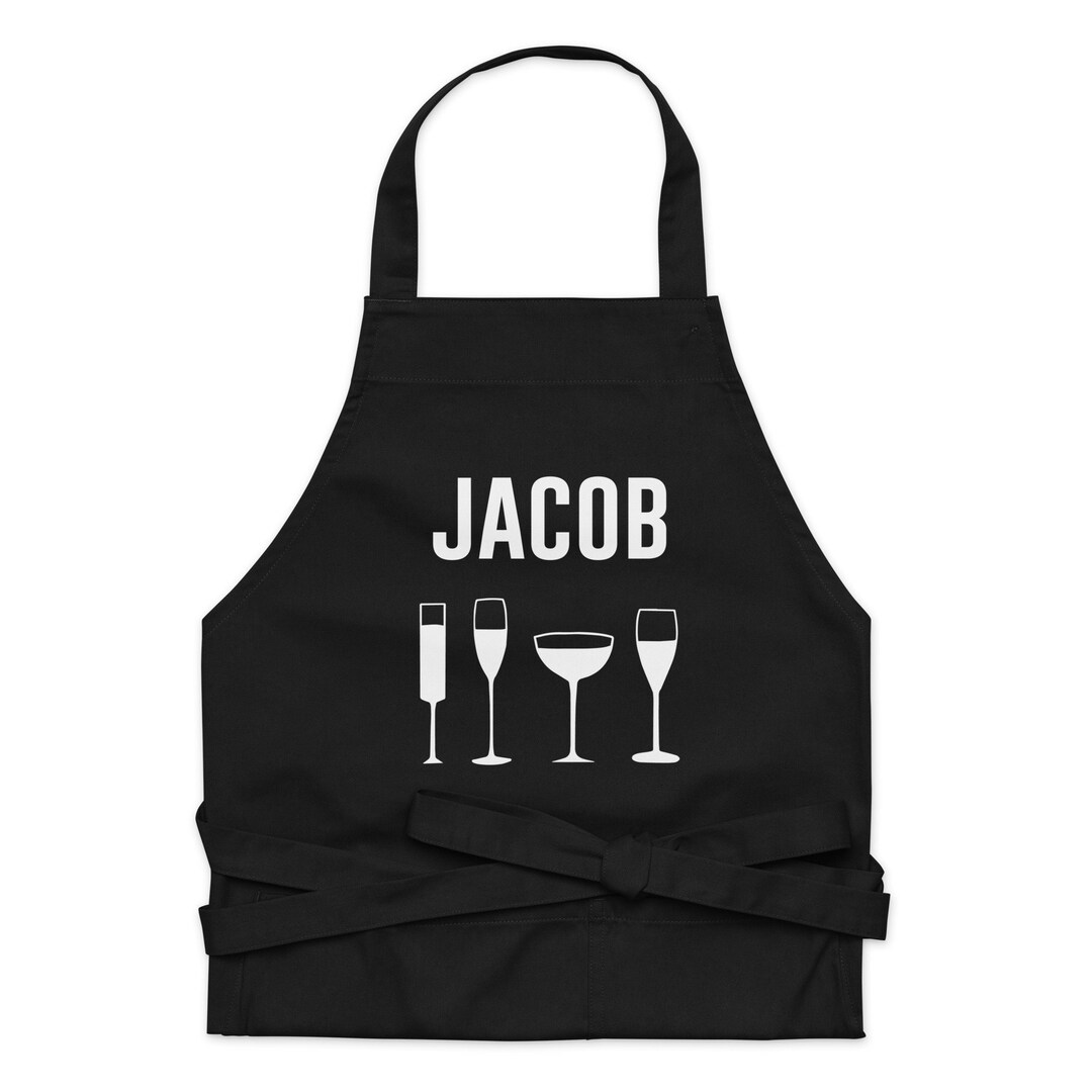 Personalized Bartending Apron, Custom Bartending Apron, Personalized