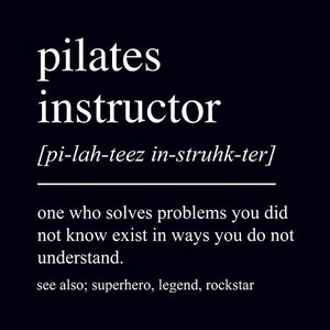 Fichier png de professeur de Pilates, Design de Tshirt de professeur de Pilates, Design de gobelet de professeur de Pilates, Design de Mug de professeur de Pilates