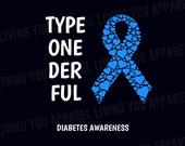 Diabetes Png, Type 1 Diabetes Png, Diabetes Warrior Png, Diabetes Awareness Png, Diabetes Walk Shirt, Diabetes Digital Png, I Wear Blue Png