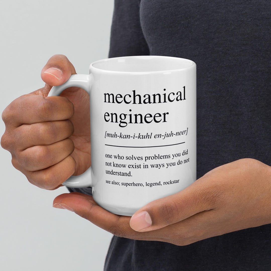 Mechanical Engineer Gifts, Mechanical Engineer Mug, Mechanical Engineer ...