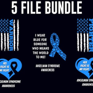 Síndrome de Angelman Png Bundle, Conciencia del síndrome de Angelman, Cinta azul, Guerrero del síndrome de Angelman