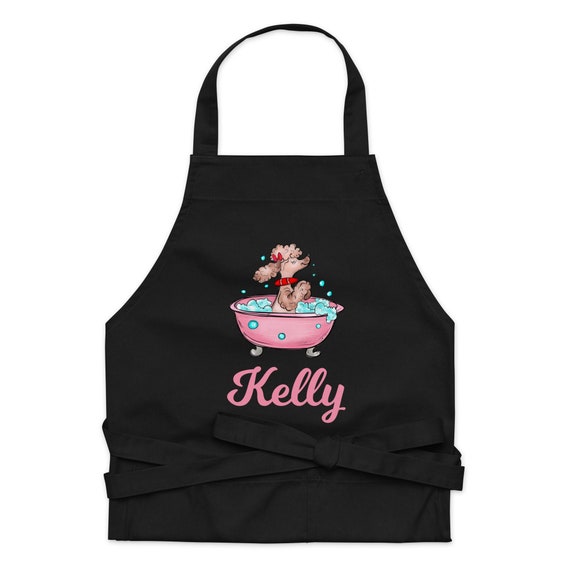 Personalized Dog Groomer Apron Personalized Dog Groomer Smock Personalized Dog Grooming Apron Custom Dog Grooming Apron Etsy Canada