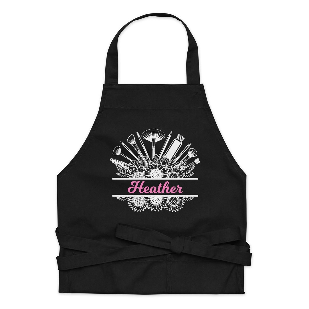Personalized Makeup Artist Apron Custom Makeup Apron Makeup Etsy
