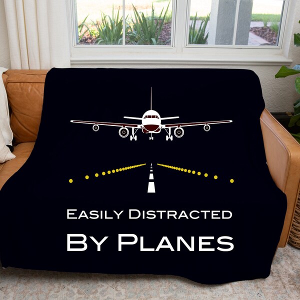 Airplane Blanket Etsy